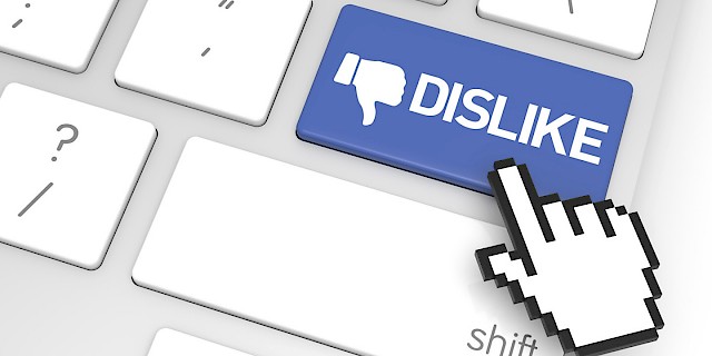 Facebook krijgt een 'vind-ik-niet-leuk' knop Mythes en fabeltjes